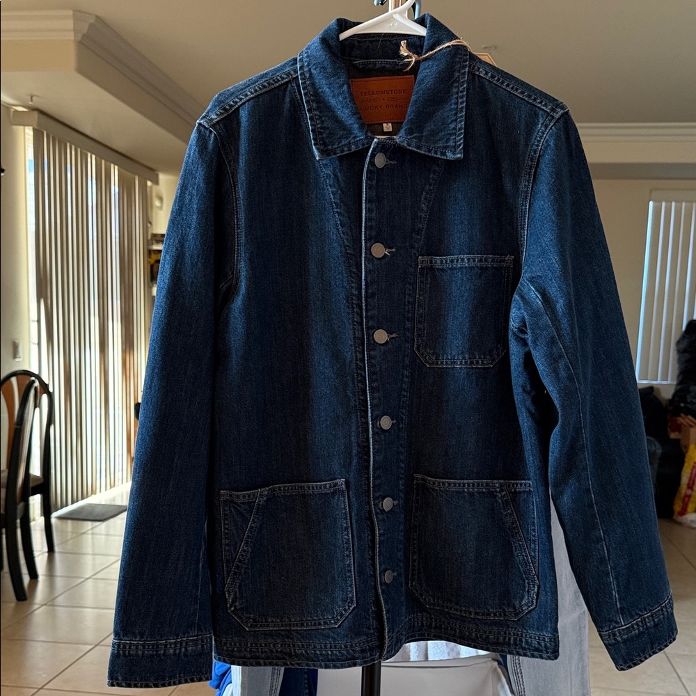 Lucky Brand Dark Blue Denim Jacket